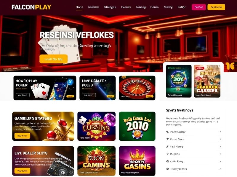 Welcome to FalconPlay.com – the ultimate gaming destination offering real-money casino games with exclusive bonuses and promotions for new and returning players.